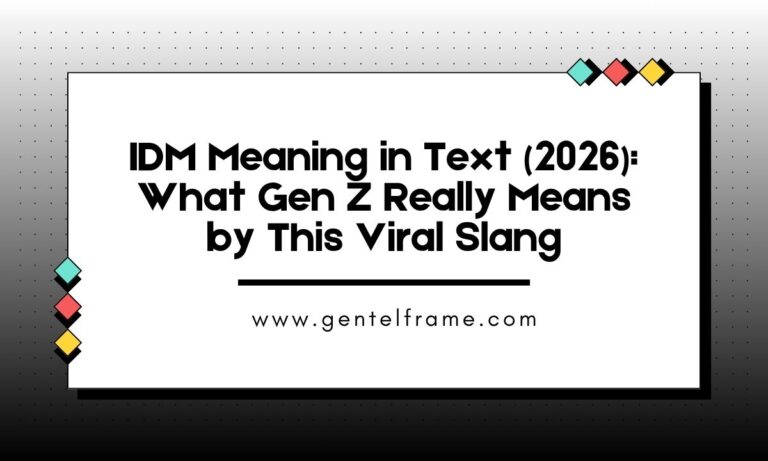 IDM Meaning in Text