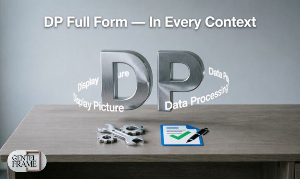 DP Full Form  In Every Context