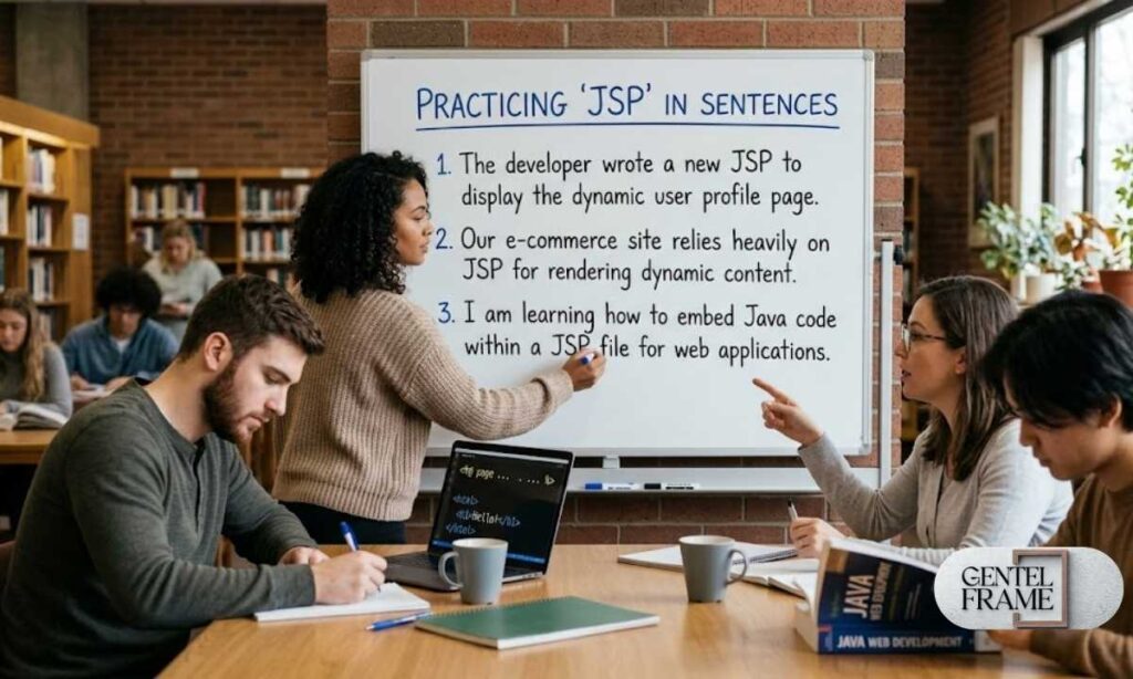 Examples of JSP in Sentences