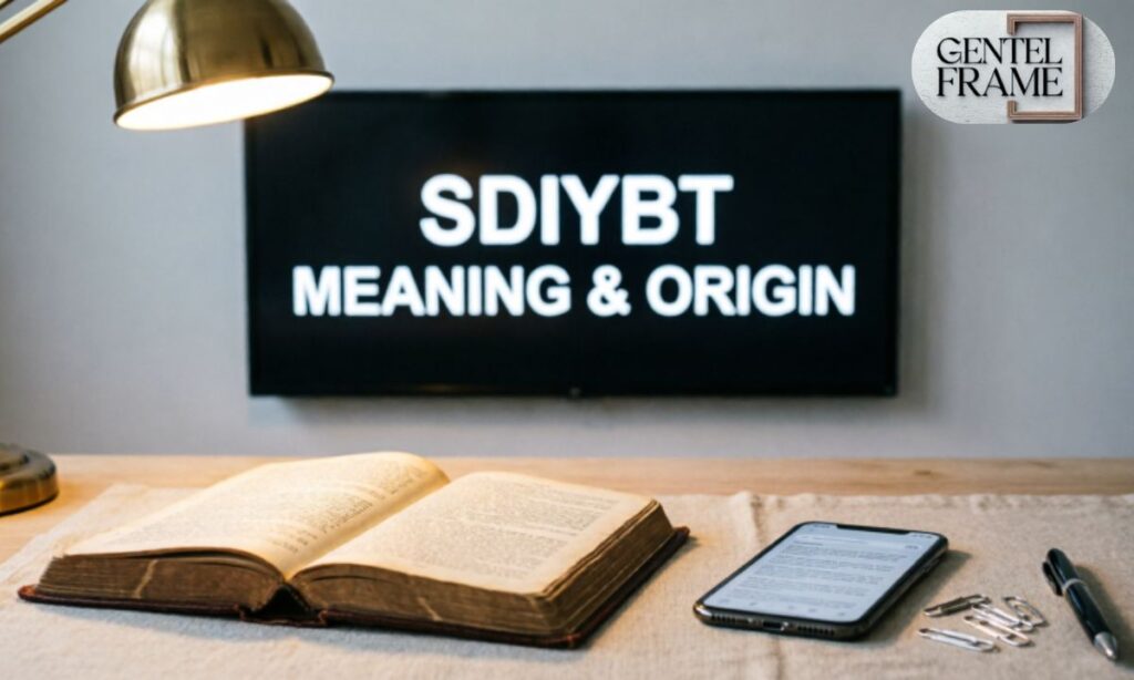 Sdiybt meaning origin