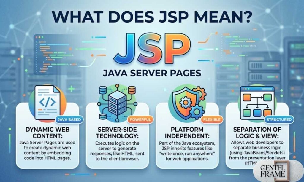 What Does JSP Mean