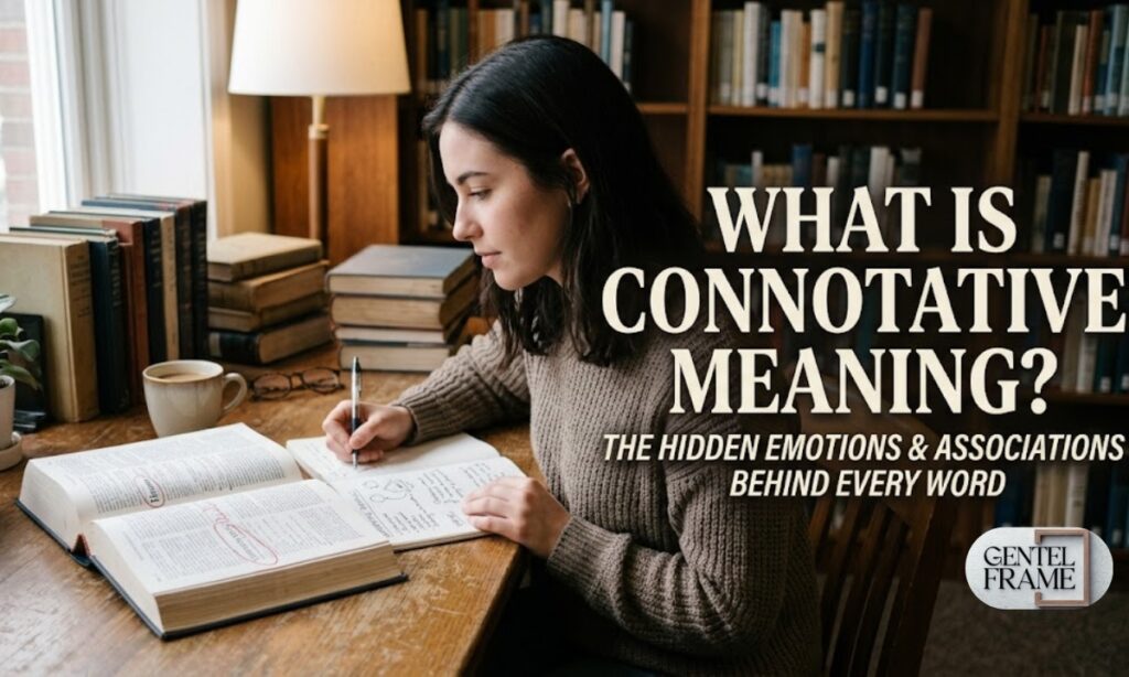 What Is Connotative Meaning