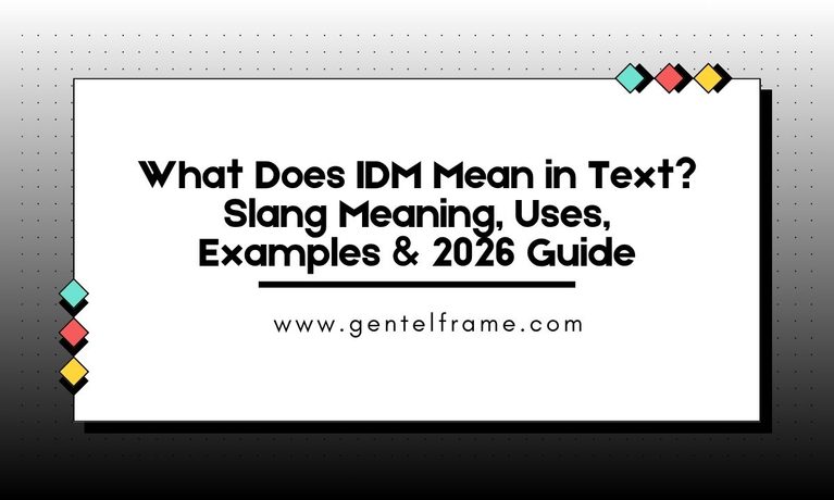 What Does IDM Mean in Text_ Slang Meaning, Uses, Examples & 2026 Guide